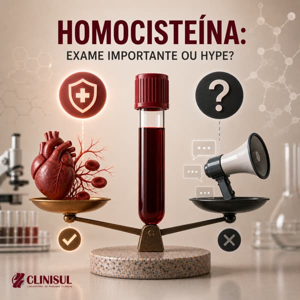 Homocisteína alta: exame importante ou hype das redes sociais?