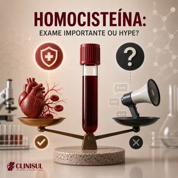 Homocisteína alta: exame importante ou hype das redes sociais?